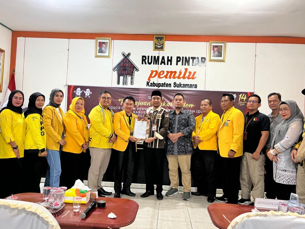 Pengawasan Pengajuan Bakal Calon Anggota DPRD Kabupaten Sukamara