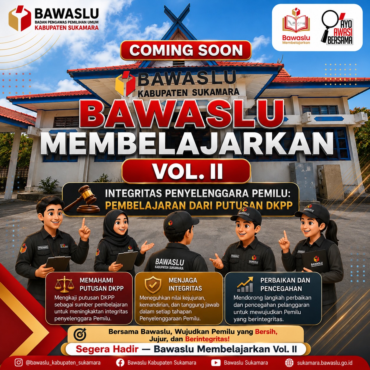 Coming Soon Bawaslu Membelajarkan Vol. II