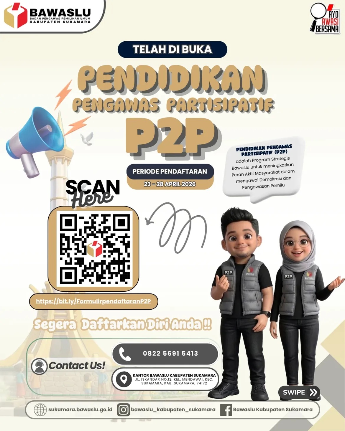 Pendaftaran P2P telah Dibuka