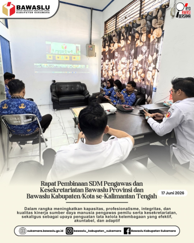 Rapat Pembinaan SDM Pengawas