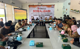 Sosialisasi Pengawasan Pemilu Partisipatif Bawaslu Kabupaten Sukamara Tahun 2022