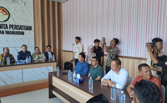 Bapaslon Bupati dan Wakil Bupati Sukamara Saat Persiapan Tes Kesehatan