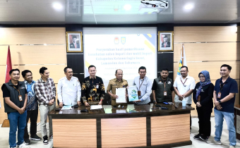 Serah Terima Berita Acara Hasil Tes Kesehatan Bakal Pasangan Calon Bupati dan Wakil Bupati Sukamara