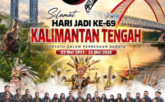 Selamat Hari Jadi Provinsi Kalimantan Tengah