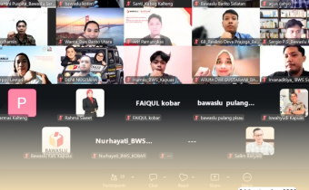Daring Bersama Bawaslu Provinsi Kalimantan Tengah